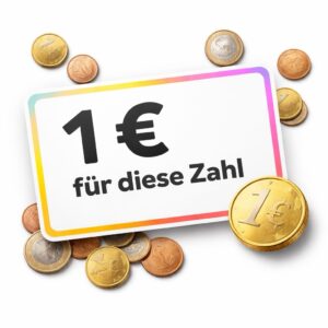 1 Euro für diese Zahl